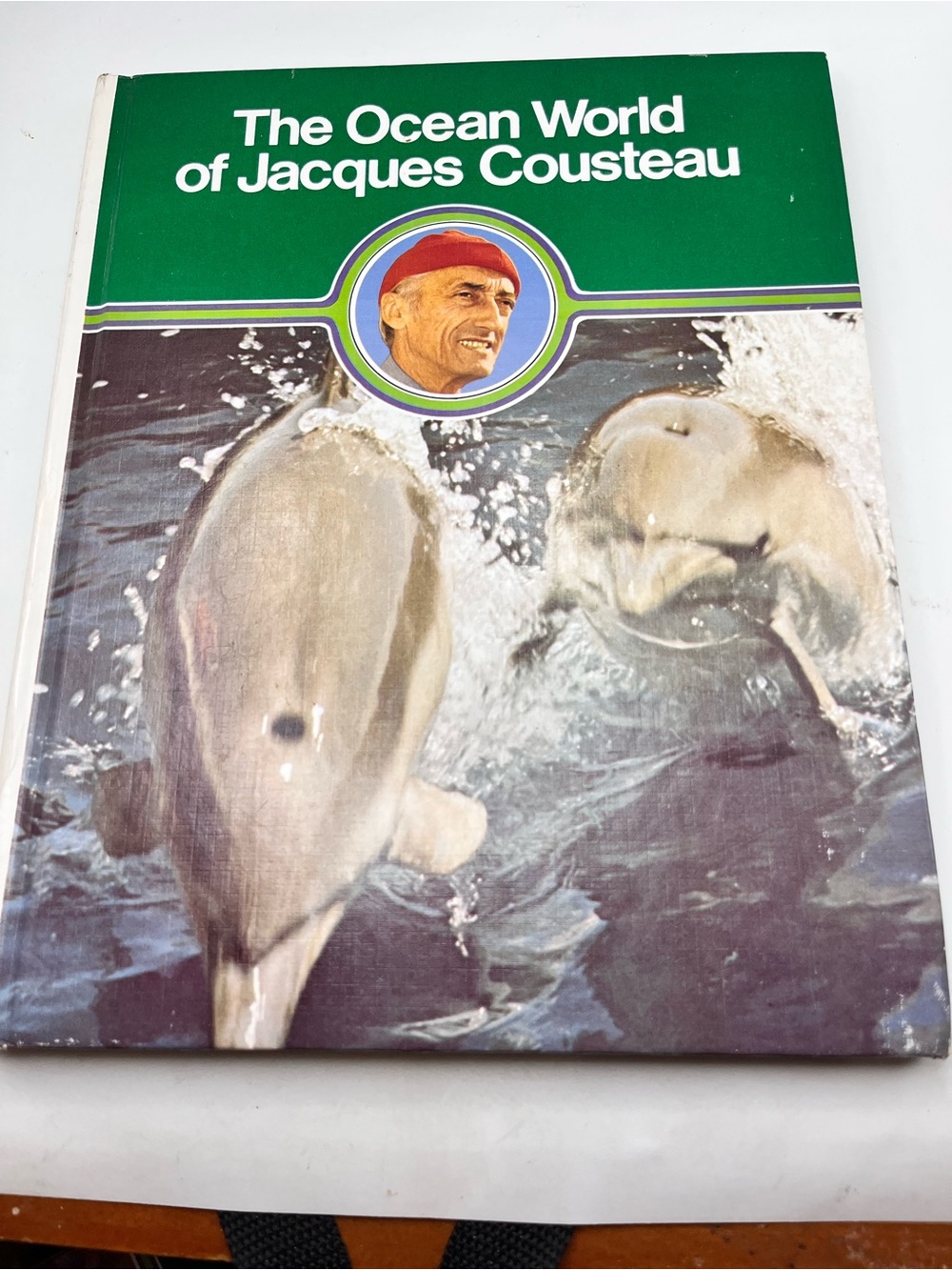 The Ocean World of Jacques Cousteau- Green Cover #1